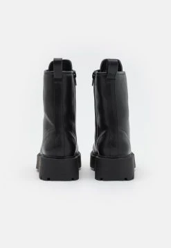 Nly by Nelly PERFECT LACED UP BOOT - Bottines à plateau Marchandise de première qualité rond femme -Nly by Nelly boutique 8206530db95a4d54a138249091a83cba