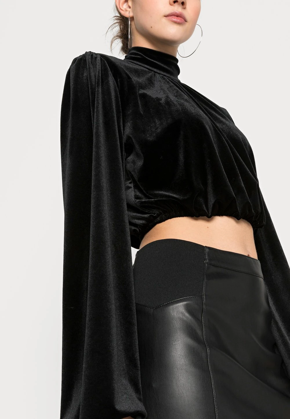 Nly by Nelly Rabais VOLUME BLOUSE - T-shirt à manches longues chemises & blouses col officier femme 7 Nly by Nelly Rabais VOLUME BLOUSE - T-shirt à manches longues chemises & blouses col officier femme – Image 5