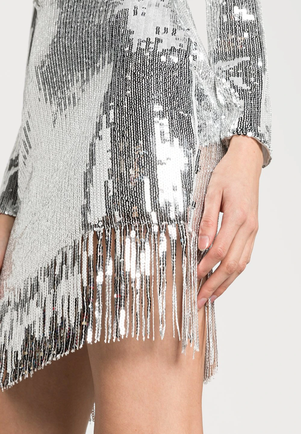 Prix Accessible Nly by Nelly FRINGE DREAM DRESS - Robe de soirée robes cache-cœur femme 7 Prix Accessible Nly by Nelly FRINGE DREAM DRESS - Robe de soirée robes cache-cœur femme – Image 5