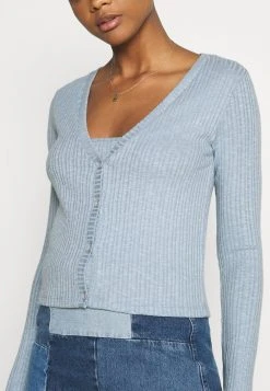 Nly by Nelly CARDIGAN SET - Débardeur Prix Légers pulls et gilets col en v profond femme