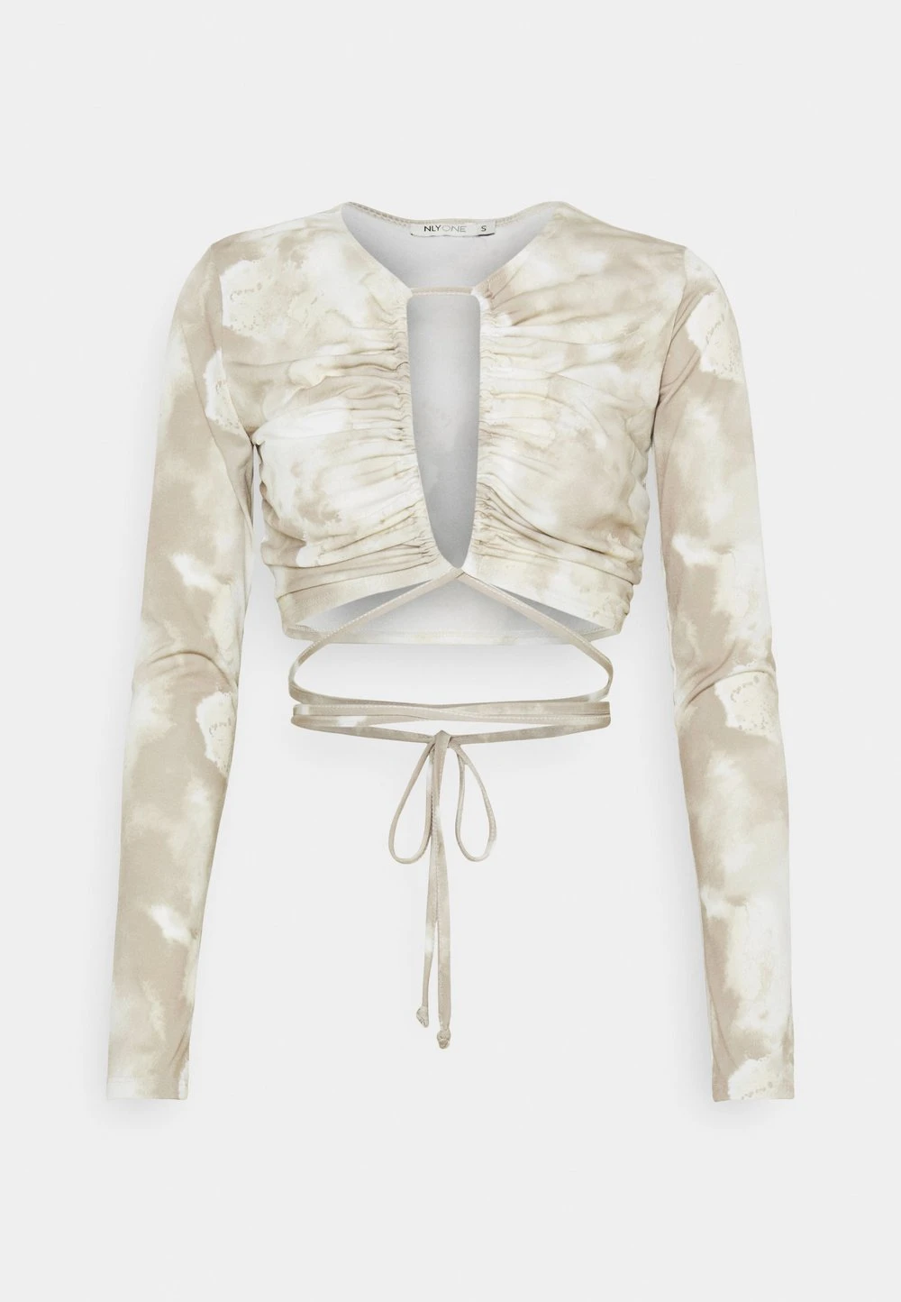 Nly by Nelly TIED UP - T-shirt à manches longues Bonne Qualité t-shirts et tops col en v profond femme 8 Nly by Nelly TIED UP - T-shirt à manches longues Bonne Qualité t-shirts et tops col en v profond femme – Image 6