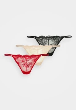 Nly by Nelly OUR MEMORIES THONG 3 PACK - String Assurance De l’Authenticité lingerie transparent femme -Nly by Nelly boutique 90e55262c3a944d8b5819585007a0e5d