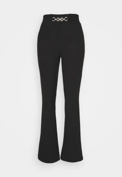 Soldes En Ligne Nly by Nelly BUCKLE CHAIN PANTS - Pantalon classique pantalons haute femme -Nly by Nelly boutique 90fea7489e16432788ad7c08d5f704e0