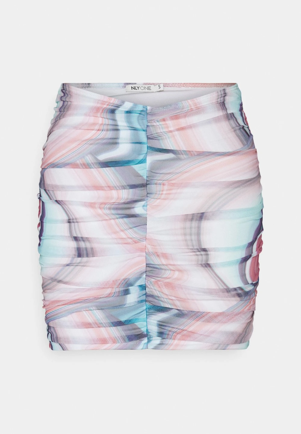 Prix Dynamité Nly by Nelly PRINT RUCHED SKIRT - Minijupe jupes imprimé femme 6 Prix Dynamité Nly by Nelly PRINT RUCHED SKIRT - Minijupe jupes imprimé femme – Image 4