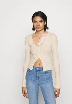 Nly by Nelly MY FAVORITE CUT - Pullover Qualité Supérieure pulls et gilets col en v profond femme