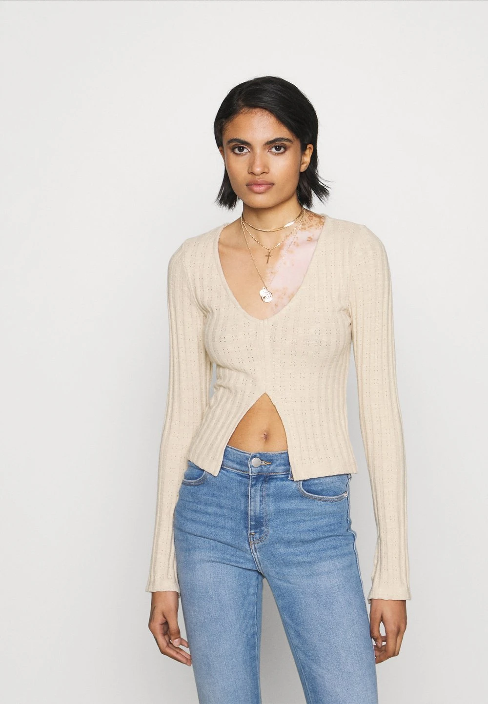 Nly by Nelly MY FAVORITE CUT - Pullover Qualité Supérieure pulls et gilets col en v profond femme 3 Nly by Nelly MY FAVORITE CUT - Pullover Qualité Supérieure pulls et gilets col en v profond femme