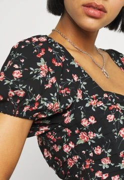 Nly by Nelly Un Tarif Préférentiel RUCHED FLORAL - Blouse chemises et blouses echancrure dos femme 6 Nly by Nelly Un Tarif Préférentiel RUCHED FLORAL - Blouse chemises et blouses echancrure dos femme -Nly by Nelly boutique 9599ff5bc4974aa9a86fb72d675766dc