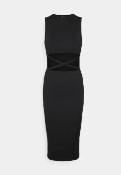 Nly by Nelly En Remise CROSS WAIST MIDI DRESS - Robe en jersey robes col rond femme -Nly by Nelly boutique 9c371ec8e59546afaa35c4ae4cd7d50a