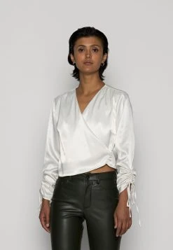 Prix Allégé Nly by Nelly RUCHE DRAPY BLOUSE - Blouse chemises et blouses cache-cœur femme