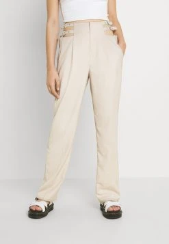 Nly by Nelly Qualité Garantie BUCKLE HIGH WAIST PANTS - Pantalon classique pantalons haute femme