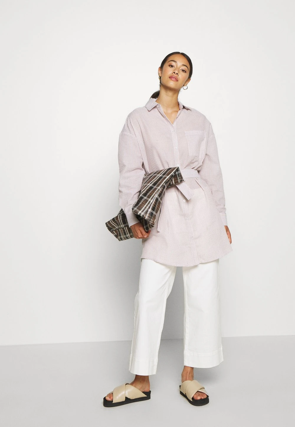 Nly by Nelly Produit de première qualité CASUAL SHIRT DRESS - Robe chemise robes col à revers femme 4 Nly by Nelly Produit de première qualité CASUAL SHIRT DRESS - Robe chemise robes col à revers femme – Image 2