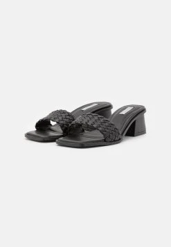 Nly by Nelly Faible Prix BRAIDED SLIP IN - Mules à talons ouvert femme -Nly by Nelly boutique a31242c69f3d40e7adb89be58d90b535