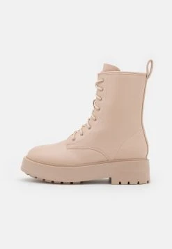 Nly by Nelly PERFECT LACED UP BOOT - Bottines à plateau Marchandise de première qualité rond femme -Nly by Nelly boutique a3a70017e7054ef79b60bb84988dea33