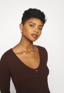 Nly by Nelly Prix Avantageux BUTTON UP - Gilet pulls et gilets col en v profond femme -Nly by Nelly boutique a4d539b3fcfe463786d3d43108064cf2