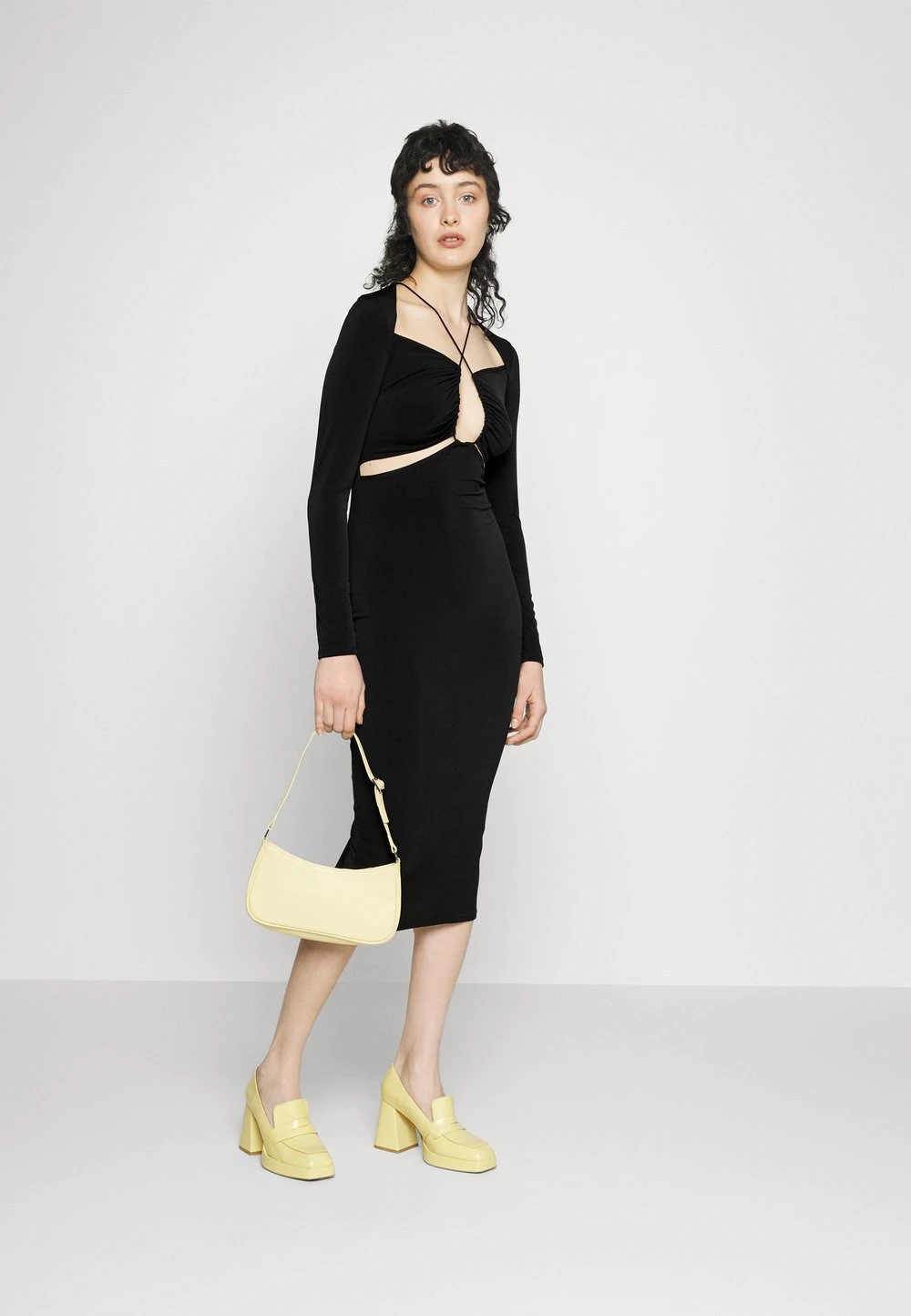 Nly by Nelly Qualité garantie 100% THIN STRAP DETAIL DRESS - Robe de soirée robes encolure large ronde femme 4 Nly by Nelly Qualité garantie 100% THIN STRAP DETAIL DRESS - Robe de soirée robes encolure large ronde femme – Image 2