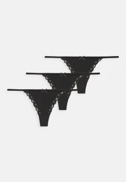 Nly by Nelly Prix Dégriffé ADORE ME THONG 3-PACK - String lingerie haute femme 17 Nly by Nelly Prix Dégriffé ADORE ME THONG 3-PACK - String lingerie haute femme -Nly by Nelly boutique b0b912d9a3ae4c208d524a55ce17a3b8 1