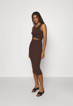 Nly by Nelly Assurance De l’Authenticité KNOT RIB SET - Débardeur jupes col rond femme