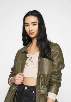 Nly by Nelly Garantie De Qualité 100% FRONT TIE KEYHOLE - Pullover pulls et gilets col rond femme -Nly by Nelly boutique b27f1fd70a9444419f3df866609f46d9