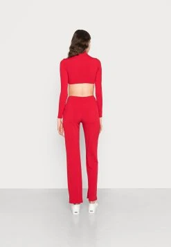 Nly by Nelly RUCHED FRONT PANT - Pantalon classique excellente qualité pantalons haute femme -Nly by Nelly boutique b43edb38bac2442dbdfeb27b9d026b50