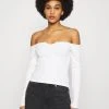 Prix d’Amis Nly by Nelly OFF SHOULDER - T-shirt à manches longues t-shirts et tops carmen femme