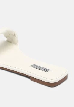 Nly by Nelly BRAIDED FLAT - Mules Prix Exclusifs ouvert femme -Nly by Nelly boutique b5f68c00ecc847ad87e15c4163c26d7a