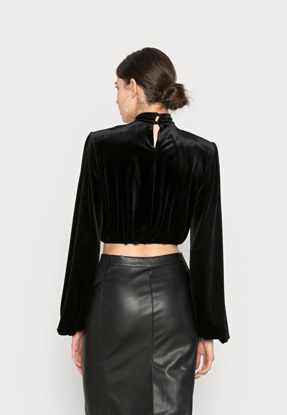 Nly by Nelly Rabais VOLUME BLOUSE - T-shirt à manches longues chemises & blouses col officier femme 5 Nly by Nelly Rabais VOLUME BLOUSE - T-shirt à manches longues chemises & blouses col officier femme – Image 3