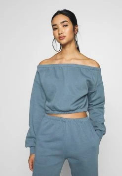 Nly by Nelly Plus Bas Prix De Vente OFF SHOULDER - Sweatshirt pulls et gilets carmen femme