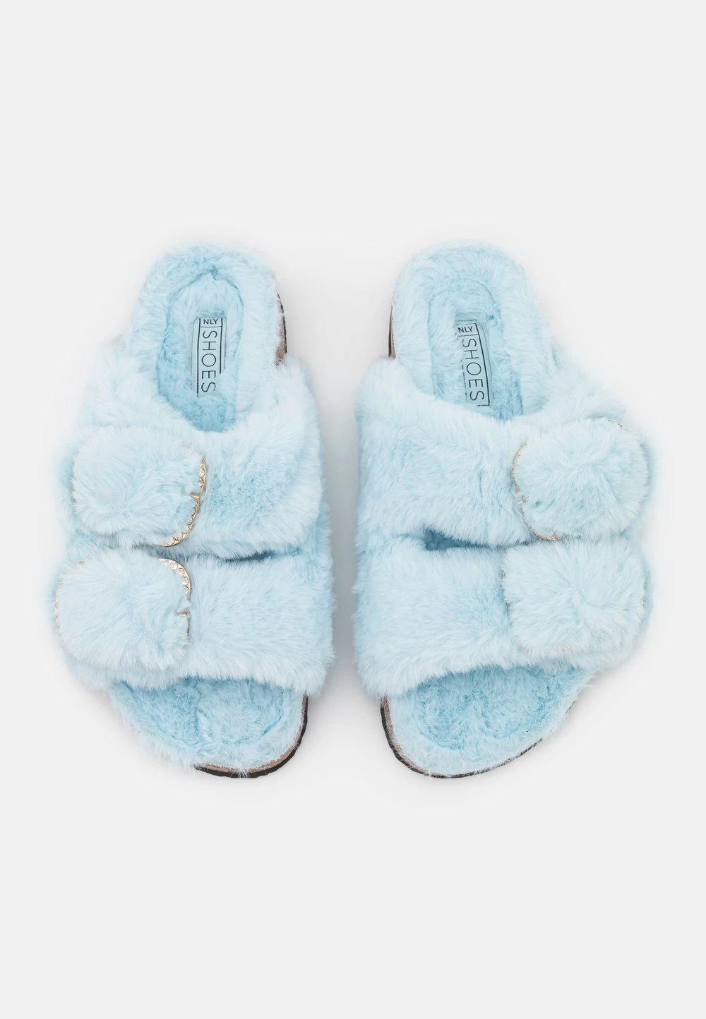 Nly by Nelly DOUBLE STRAP FLUFFY FLAT - Mules Soldes En Ligne chaussons ouvert femme 8 Nly by Nelly DOUBLE STRAP FLUFFY FLAT - Mules Soldes En Ligne chaussons ouvert femme – Image 6
