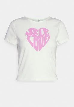 Prix Aimable Nly by Nelly SELF LOVE TEE - T-shirt imprimé t-shirts et tops col rond femme