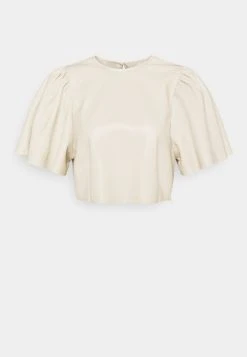 Nly by Nelly Authentique 100% BUTTERFLY SLEEVE - Blouse t-shirts et tops col rond femme