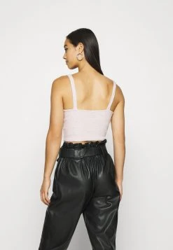 Prix Dégriffé Nly by Nelly COZY - Débardeur t-shirts et tops col en v profond femme -Nly by Nelly boutique c402676f3e2546719cc5f5c5efecedd0