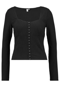 Nly by Nelly Soldes En Ligne I AM HERE - T-shirt à manches longues t-shirts et tops col en v profond femme -Nly by Nelly boutique c82e548225f5402ba6bc6432d83b40fc