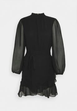 Nly by Nelly Promos HIGH NECK RUCHED DRESS - Robe de jour robes col officier femme