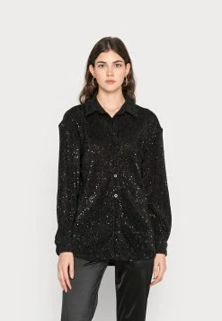 Nly by Nelly BLING ME SEQUIN - Chemisier Prix Refroidis chemises & blouses col chemise femme