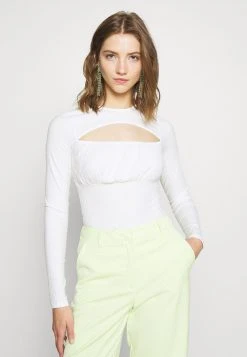 Nly by Nelly Vendre GATHERED BODY - T-shirt à manches longues t-shirts et tops col rond femme