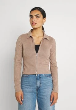 Nly by Nelly Prix Avantageux DOUBLE ZIP - Gilet pulls et gilets col à revers femme