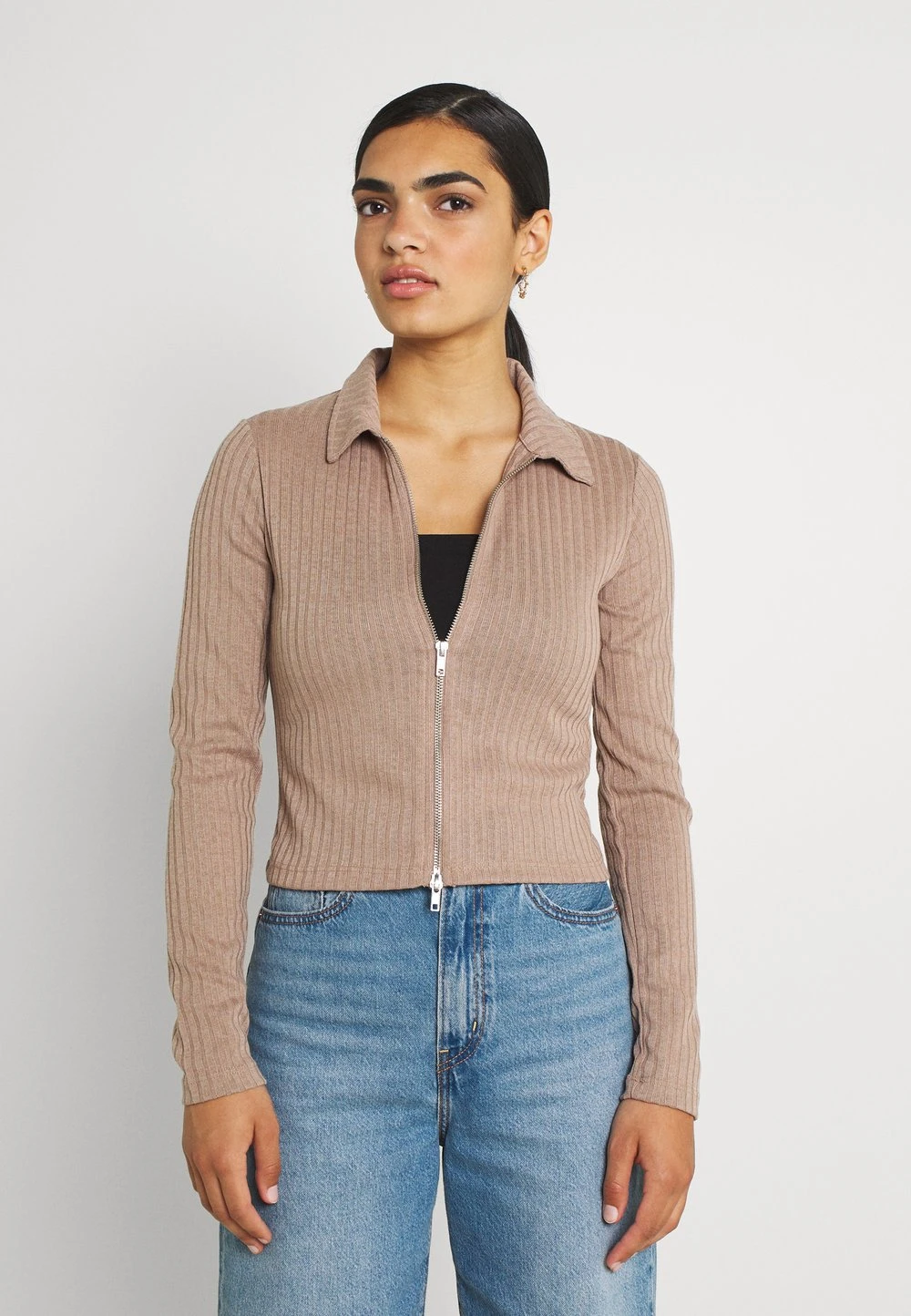 Nly by Nelly Prix Avantageux DOUBLE ZIP - Gilet pulls et gilets col à revers femme 3 Nly by Nelly Prix Avantageux DOUBLE ZIP - Gilet pulls et gilets col à revers femme