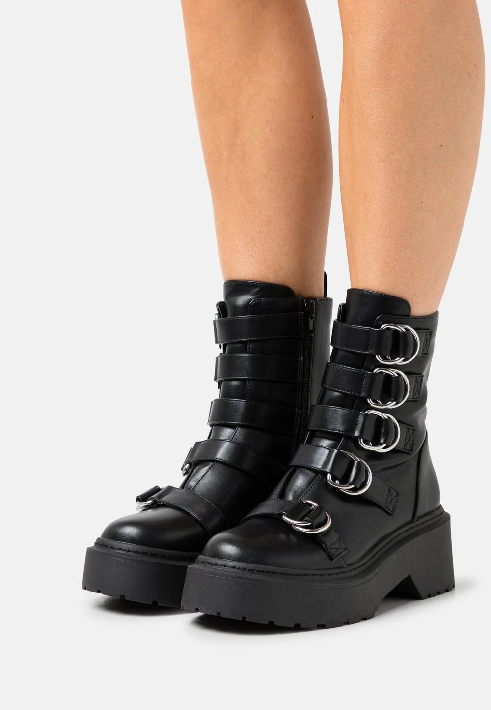 Nly by Nelly CALM COLLECTED BOOTS - Bottines à plateau Rabais rond femme 3 Nly by Nelly CALM COLLECTED BOOTS - Bottines à plateau Rabais rond femme