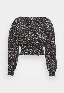 Qualité absolue Nly by Nelly SMOCKED WAIST BLOUSE - Blouse chemises et blouses col en v profond femme -Nly by Nelly boutique dc57e2b3ea904e599434e5926adb39ae 1