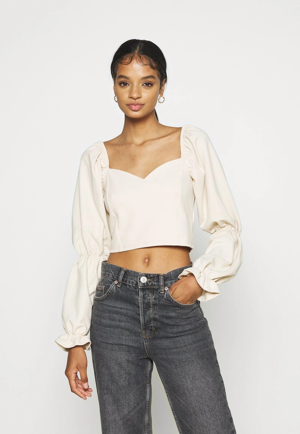 df5689c61a7e4c09a9f2128b63080724.jpg Meilleure qualité Nly by Nelly TIE BACK FANCY - T-shirt à manches longues t-shirts et tops col en v profond femme -Nly by Nelly boutique df5689c61a7e4c09a9f2128b63080724