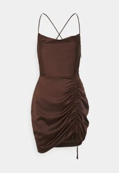 Nly by Nelly Prix Allégé RUCHED DRESS - Robe de soirée robes col b&eacute;nitier femme -Nly by Nelly boutique e045fbf518874f5b8288e01b8b1da2ee