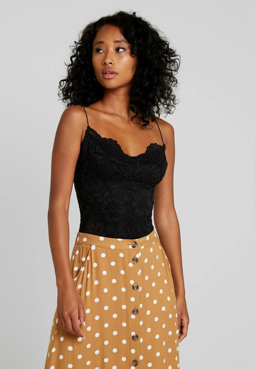 Nly by Nelly Soldes En Ligne STRAP BODYSUIT - Débardeur t-shirts et tops col en v profond femme 3 Nly by Nelly Soldes En Ligne STRAP BODYSUIT - Débardeur t-shirts et tops col en v profond femme