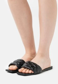 Nly by Nelly Prix Raisonnable PADDED SLIP IN SQUARE FLAT - Mules ouvert femme