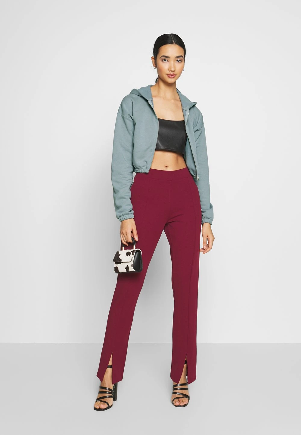 Prix Malin Nly by Nelly CROPPED ZIP HOODIE - Sweat à capuche zippé pulls et gilets femme 4 Prix Malin Nly by Nelly CROPPED ZIP HOODIE - Sweat à capuche zippé pulls et gilets femme – Image 2