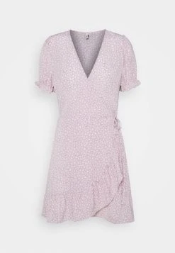 Nly by Nelly Pas Cher PRINTED WRAP DRESS - Robe de jour robes cache-cœur femme -Nly by Nelly boutique e8ad386889c849c5a02450af07be1367