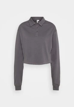 Nly by Nelly BUTTON - Sweatshirt Prix Sympa pulls et gilets col polo femme -Nly by Nelly boutique f47ee11893754350b11336f330bcaeb1