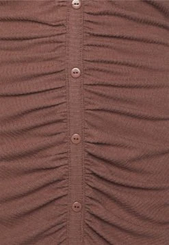 Prix d’Amis Nly by Nelly RUCHED DRESS - Robe pull robes col &agrave; revers femme