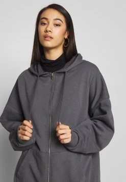 Nly by Nelly CHUNKY ZIP HOODIE - Sweat à capuche zippé Soldes En Ligne sweats & sweats à capuche femme -Nly by Nelly boutique f708629ac8c9437684fc49d934f8fe92