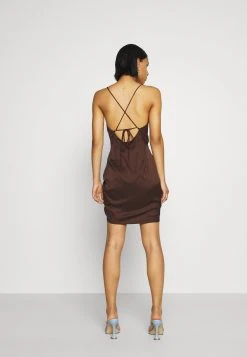 Nly by Nelly Prix Allégé RUCHED DRESS - Robe de soirée robes col b&eacute;nitier femme -Nly by Nelly boutique fa45eea9da6145f09d306e5be8aa82ad