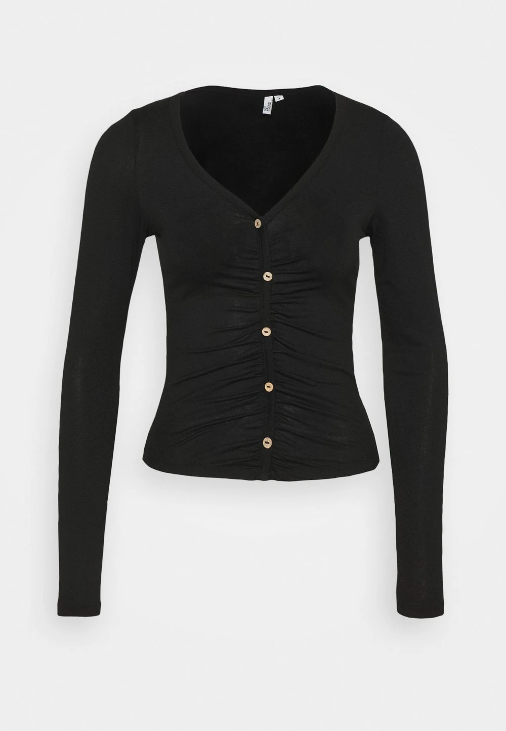 Pas Cher Nly by Nelly LIGHT BUTTON TOP - T-shirt à manches longues t-shirts et tops col en v profond femme 7 Pas Cher Nly by Nelly LIGHT BUTTON TOP - T-shirt à manches longues t-shirts et tops col en v profond femme – Image 5